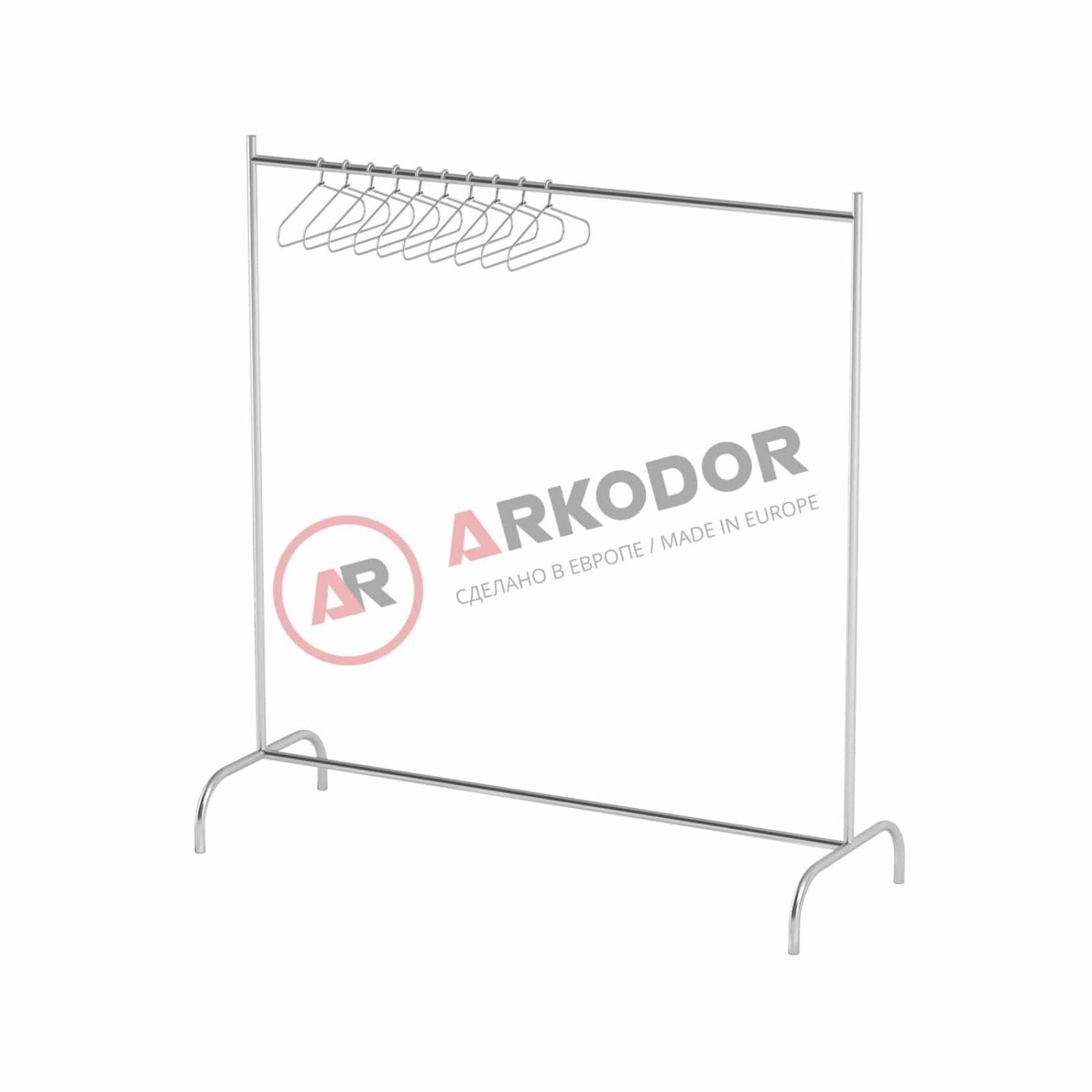 Стойка (вешалка для спецодежды) AT-B016 (Нержавеющая сталь)