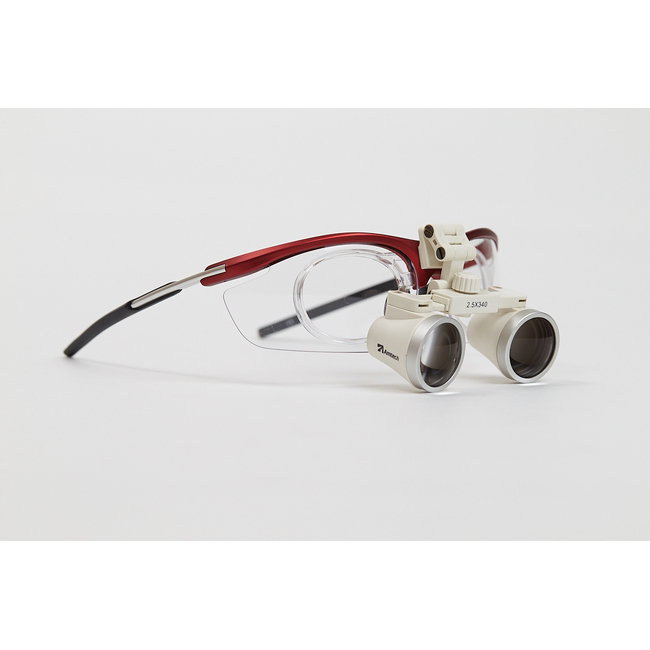 GL6 Sport 3.5 - бинокулярные лупы системы Flip-up на спортивной оправе, увеличение 3.5x | Amtech (Китай)