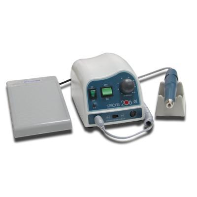 STRONG 206 103L - щеточный микромотор с наконечником 103L, 45000 об/мин | Saeshin (Ю. Корея)