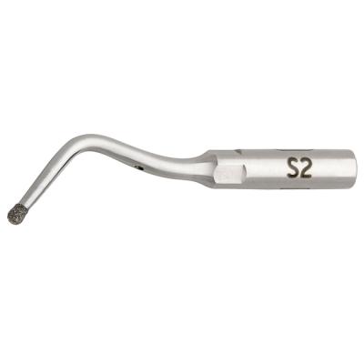 S2 - насадка для аппарата Piezomed, округлая с алмазным покрытием для формирования костного окна при латеральном синус-лифтинге | W&H DentalWerk (Австрия)