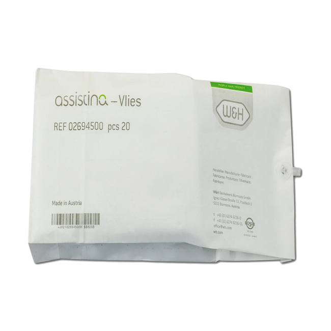 Салфетки впитывающие для аппарата Assistina 301 plus, 20 шт. | W&H DentalWerk (Австрия)