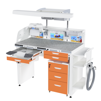 СЗТ 4.3 МАСТЕР ТЕХНО  - стол зубного техника в полной комплектации | Аверон (Россия)