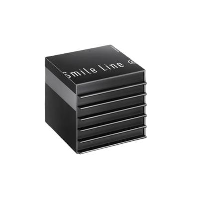 THE CUBE - алюминиевый контейнер для хранения инструментов, 6 выдвижных ящиков | Smile Line (Швейцария)