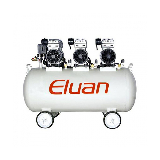 JYK135 - безмасляный компрессор для трех стоматологических установок, без осушителя, с ресивером 135 л, 220 л/мин | Eluan (Китай)