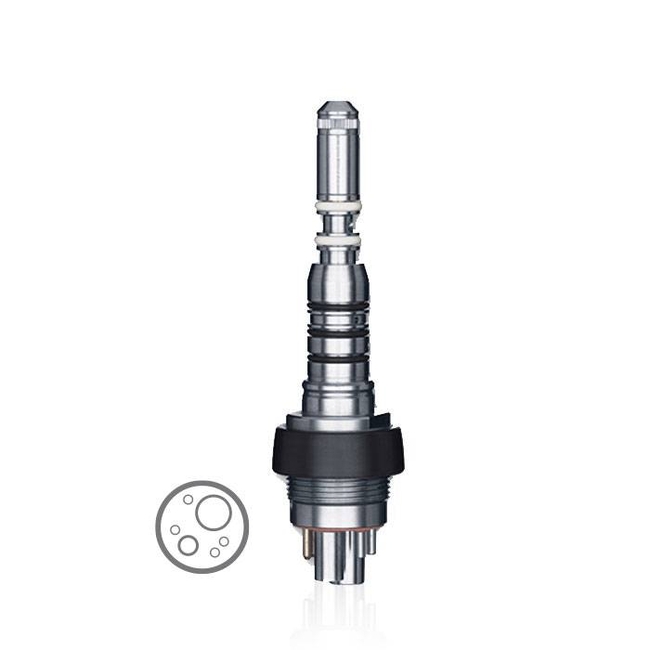 MULTIflex 460 LED - быстросъемный переходник с диодной подсветкой, без регулятора подачи спрея | KaVo (Германия)