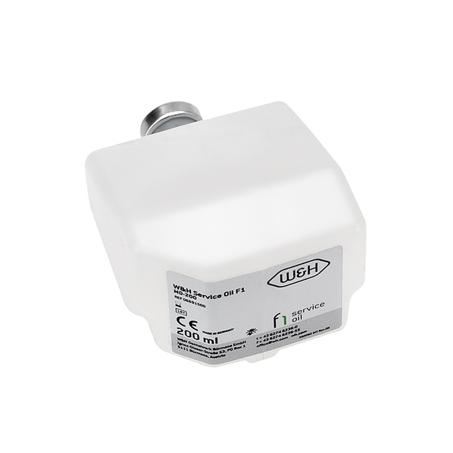 MD-200 - масло сервисное F1 для аппаратов Assistina 3х2, Assistina 3x3, 4 картриджа по 200 мл | W&H DentalWerk (Австрия)