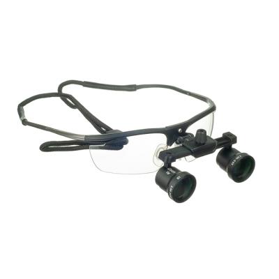 iZoom Flip-up Loupes Rudilite Frame - стоматологические бинокулярные лупы системы Flip-up на титановой оправе, рабочее расстояние 360-460 мм, увеличение 2.5х - 3.0x (мультизум) | DentLight (США)