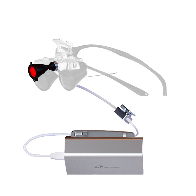 Softouch - светодиодный осветитель для бинокулярных луп Brilliance, 35000 люкс | Eighteeth (Китай)