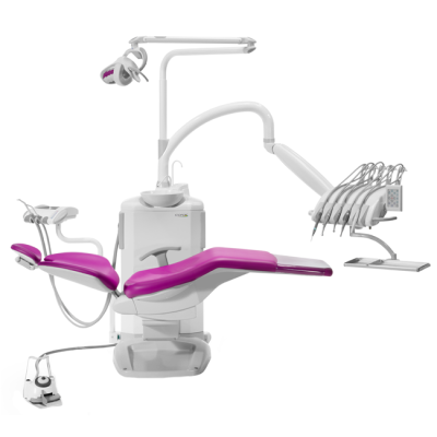 Fedesa Coral Lux - ультракомпактная стоматологическая установка с нижней/верхней подачей инструментов | Fedesa (Испания)