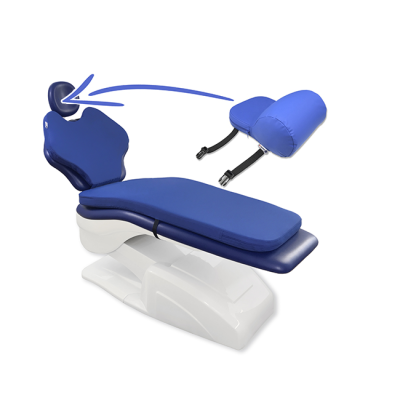 Комплект для кресла пациента: М4 - матрас с памятью формы для установок Diplomat + модель 20 - ортопедический подголовник с поддержкой шейного отдела | Мед Текс (Россия)