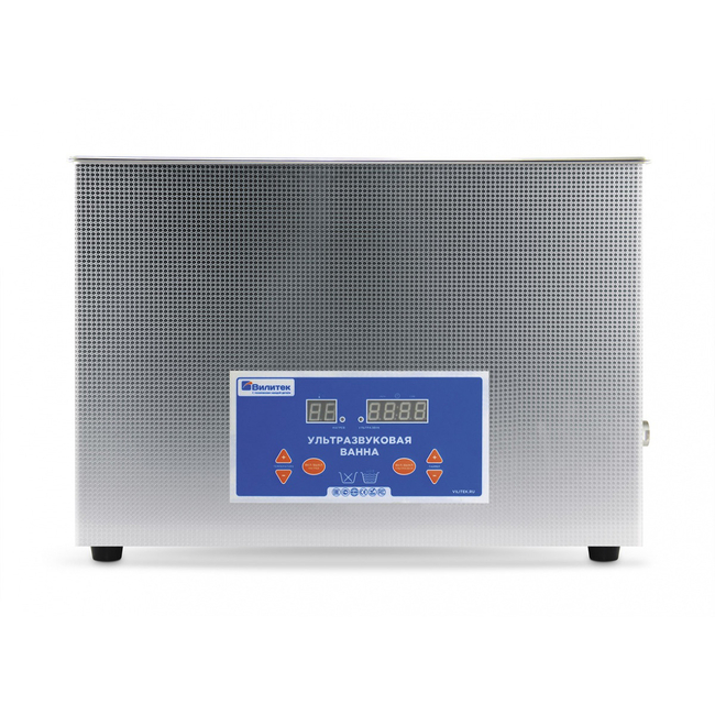 Vilitek VBS-20D - ультразвуковая ванна с подогревом, таймером и цифровым управлением, 20 л | Vilitek (Россия)