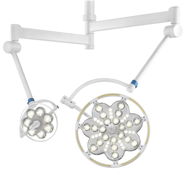 ЭМАЛЕД 300/200 - операционный светильник, потолочный, двухкупольный | Эма (Россия)