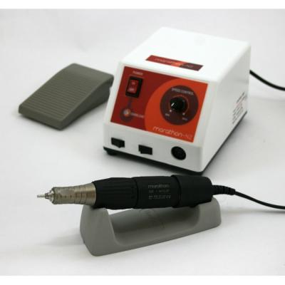Marathon N2 - щеточный зуботехнический микромотор с наконечником SDE-H37LSP, 35000 об/мин, 45 Вт, педаль FS60 | Saeyang Microtech (Ю. Корея)
