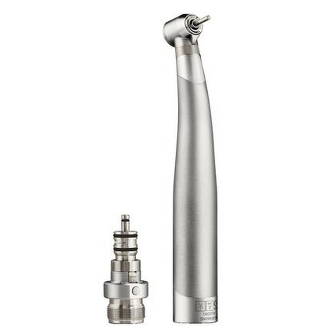 Bora - турбинный наконечник с керамическими подшипниками, кнопочным зажимом бора и 4-х канальным переходником Unifix | Bien-Air (Швейцария)