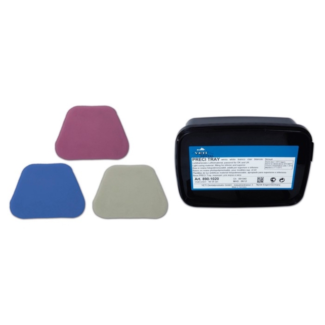Preci Tray - материал светоотверждаемый для изготовления индивидуальных ложек | Yeti (Германия)