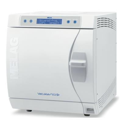Vacuklav 23 B+ - автоклав с камерой на 22 л, автономный, B-Class, глубина камеры 45 см | Melag (Германия)