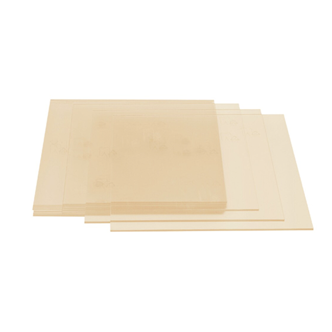 Erkodur А2 - термоформовочные пластины, цвет зуба, квадратные, 125×125 мм, 10 шт. | Erkodent (Германия)