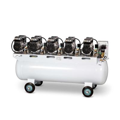 HK-10EW-180 - безмасляный компрессор для 5-ти стоматологических установок, с ресивером 180 л (500 л/мин) | Mercury (Китай)