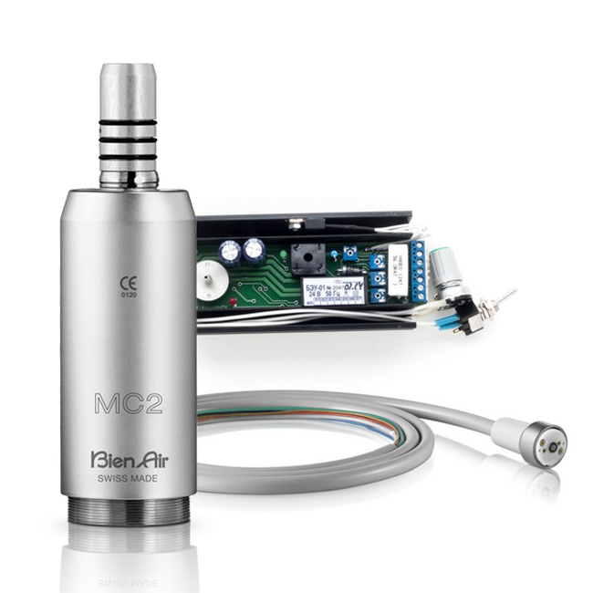 MC2 Isolite 300 Kit - микромотор Bien-Air MC2 Isolite 300 со светом, с комплектом для встраивания в стоматологическую установку | Bien-Air (Швейцария)