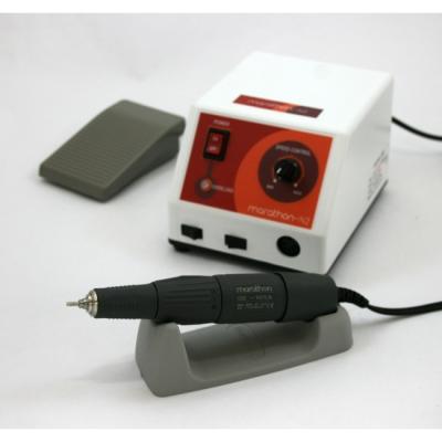 Marathon N2 - щеточный зуботехнический микромотор с наконечником SDE-H37LN, 35000 об/мин, 45 Вт, педаль FS60 | Saeyang Microtech (Ю. Корея)