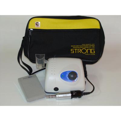 STRONG 210 108NE - щеточный микромотор с педалью включения–выключения, 40000 об/мин | Saeshin (Ю. Корея)