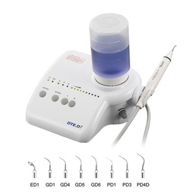 DTE-D7 - автономный ультразвуковой скалер, 8 насадок в комплекте | Woodpecker (Китай)